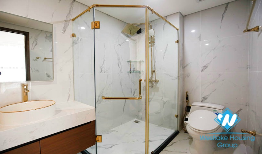 Two-storey apartment with four bedrooms, fully furnished, new furniture, Sunshine City for rent